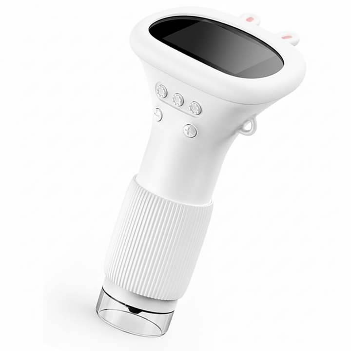 Digital Handheld Microscope with Lcd Screen and Portable Wand Design