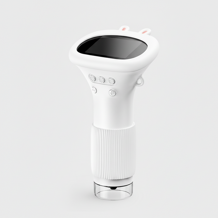Digital Handheld Microscope with Lcd Screen and Portable Wand Design