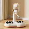 Pet Feeding Bowl Station Automatic Food & Water Dispenser