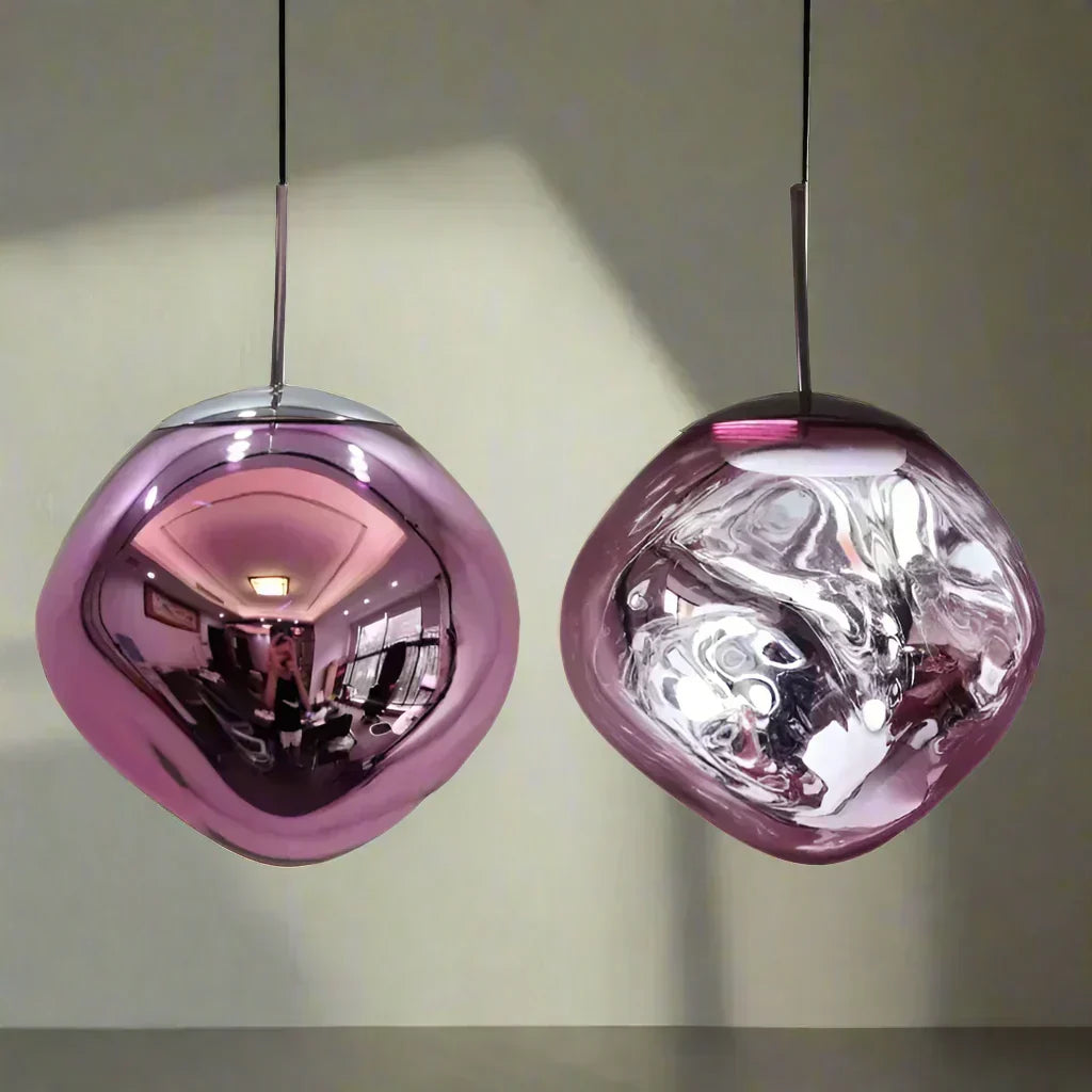 Fjordline Nordic Pendant Lamp with Clear Glass for Kitchens and Living Rooms