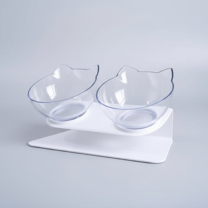 Anti-Vomiting Raised Cat Bowls