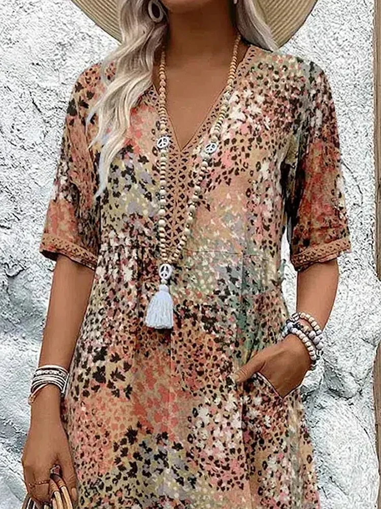 Chic midi dress