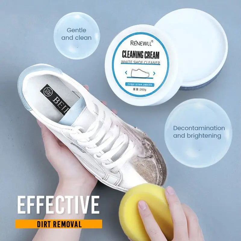 All‑Purpose White Shoes Cleaner Cream – 100 g Water‑Free Shoe Care