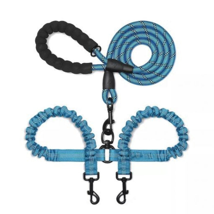 DualEase No-Tangle Dog Lead – Control & Comfort for Two Dogs