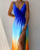 Summer Maxi Dress with Tropical Print for Effortless Vacation Vibes