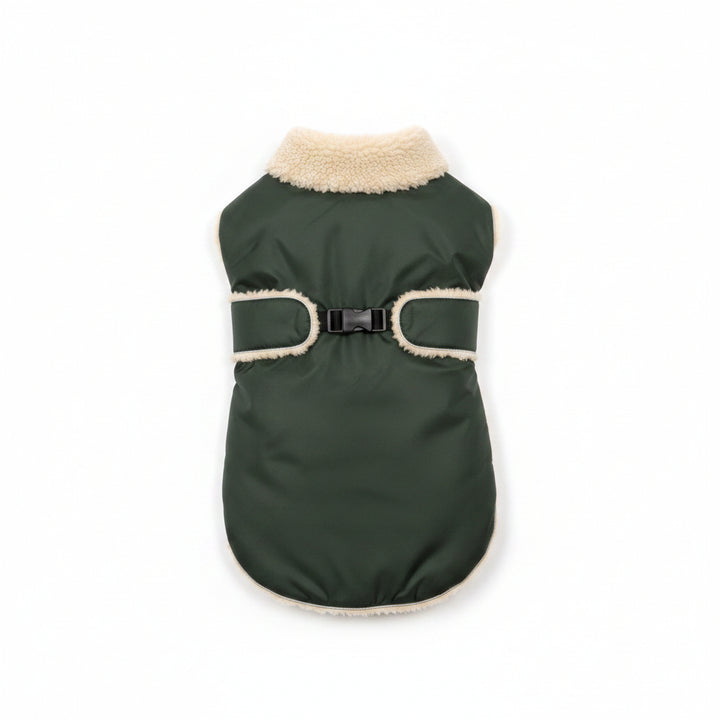 SwiftWarm Fleece Dog Jacket – Tailored Comfort for Whippets & Greyhounds