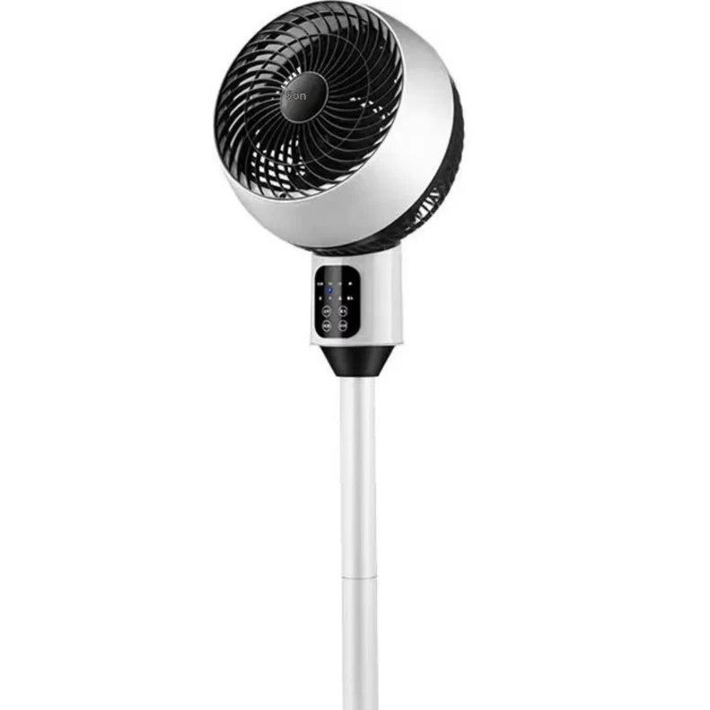Adjustable pedestal fan with 3D oscillation