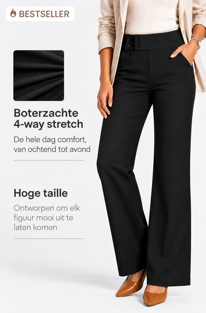 Everyday Stretch Pants | High Waist & All-Day Comfort