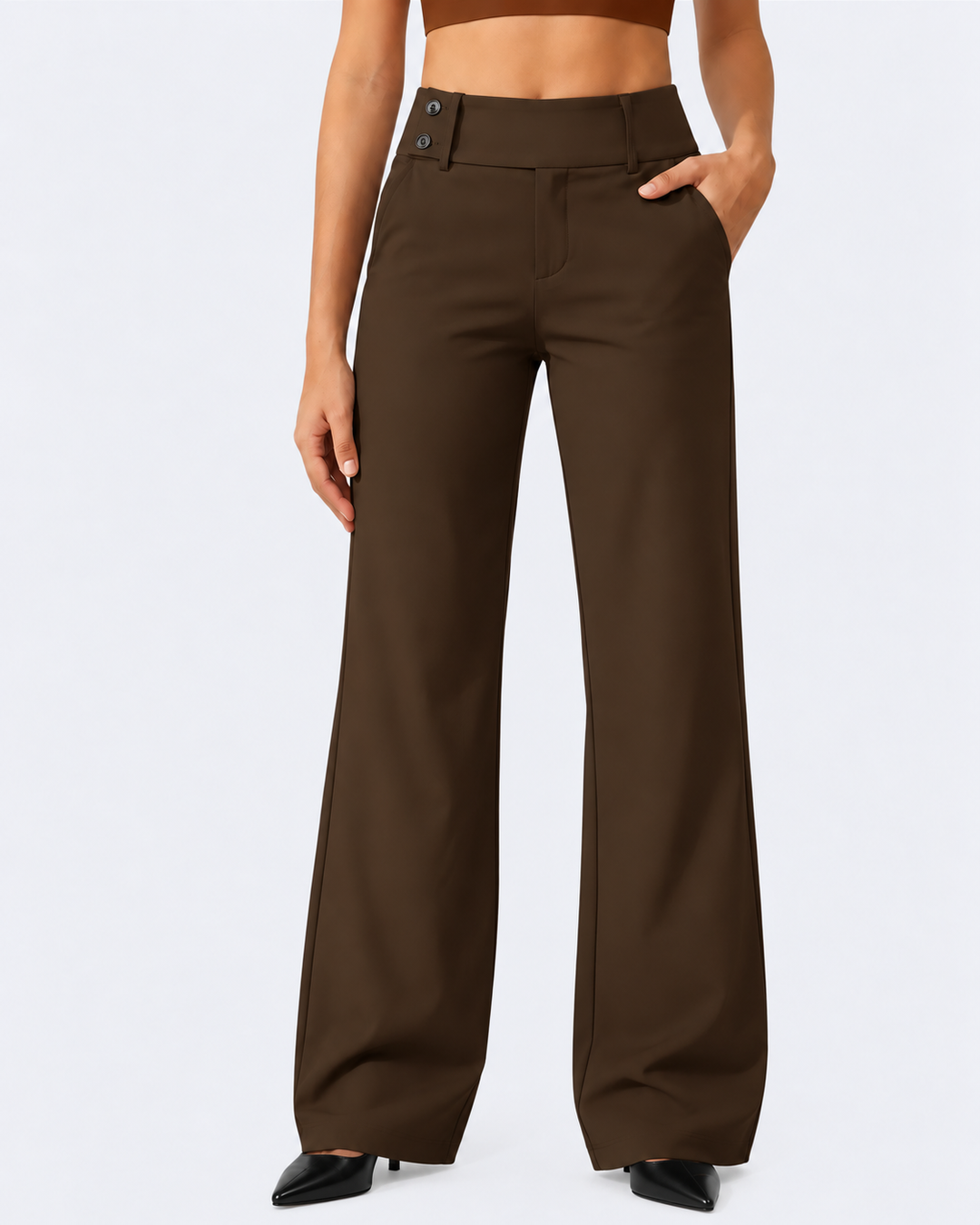 Everyday Stretch Pants | High Waist & All-Day Comfort