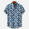 Men’s Artistic Print Short Sleeve Shirt