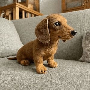 Interactive Plush Dog with Touch Sensors, Lifelike Movements and Ultra-Soft Fur