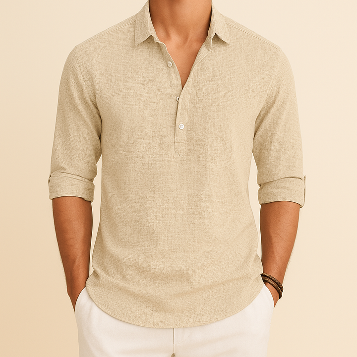 Men’s Loose LongSleeve Casual Shirt