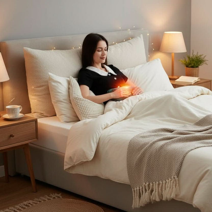 Electric Heating Pad with USB Power Plush Fabric and Adjustable Heat Settings for Back Pain Relief