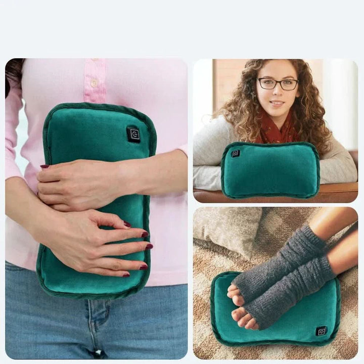 Electric Heating Pad with USB Power Plush Fabric and Adjustable Heat Settings for Back Pain Relief