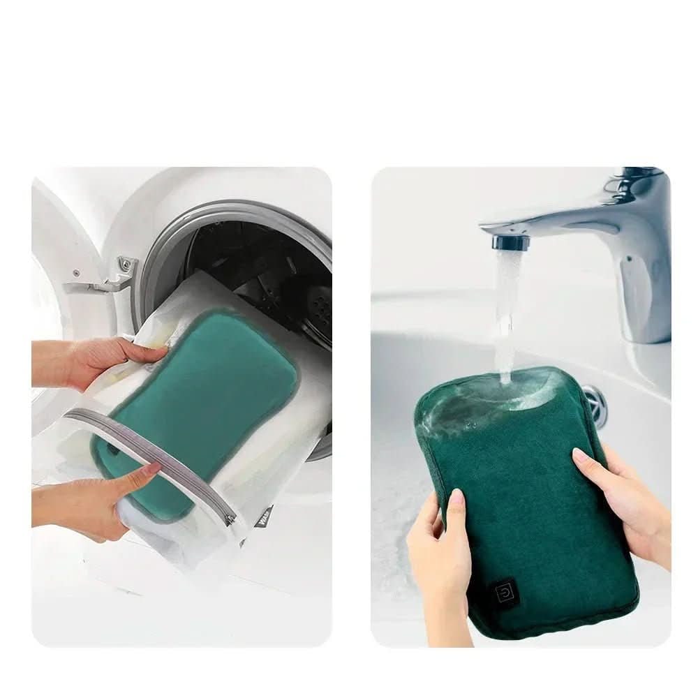 Electric Heating Pad with USB Power Plush Fabric and Adjustable Heat Settings for Back Pain Relief