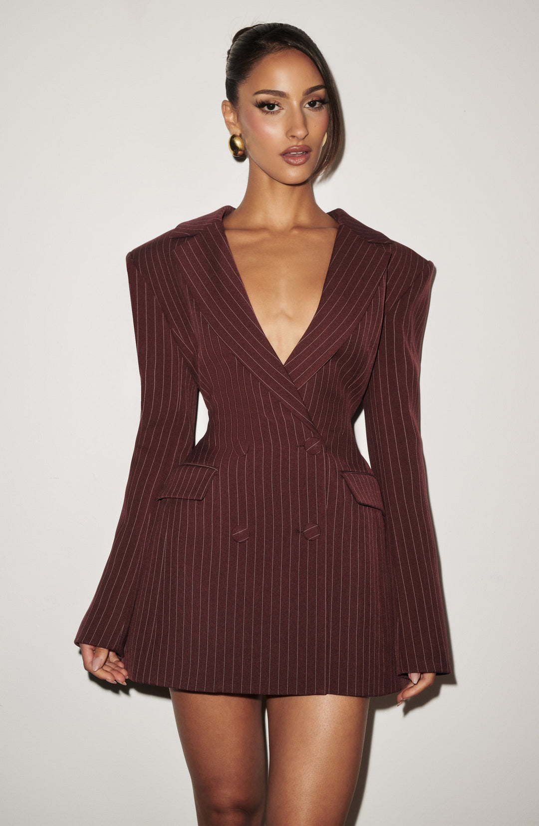 Elvira blazer mini dress