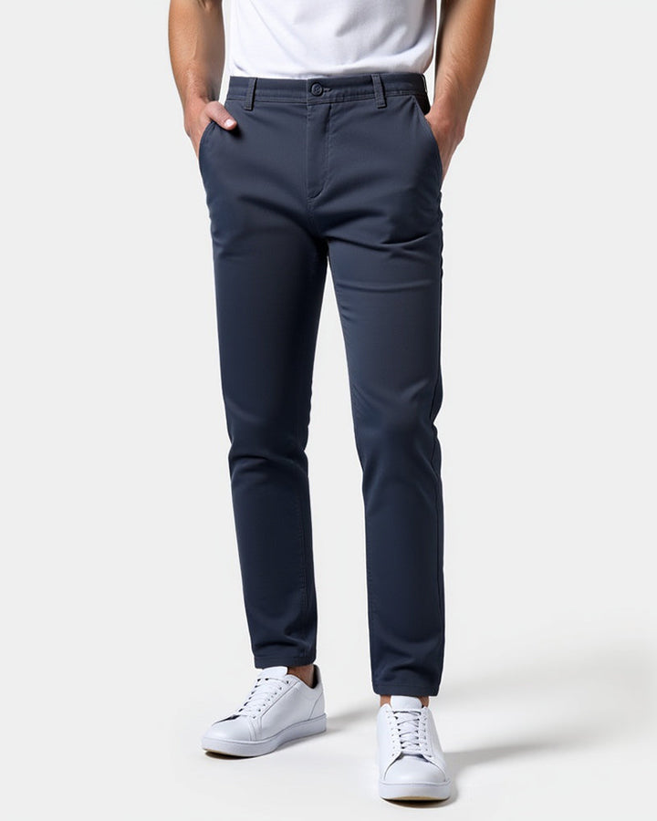 Men's slim-fit chinos for everyday and the office