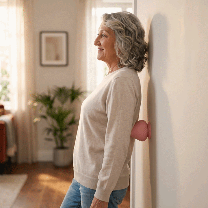 Trigger Point Wall Massager with Heat and Vibration