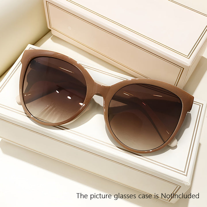 Luxury Cat-Eye Sunglasses for Women – Oversized and Stylish for Sunny Days