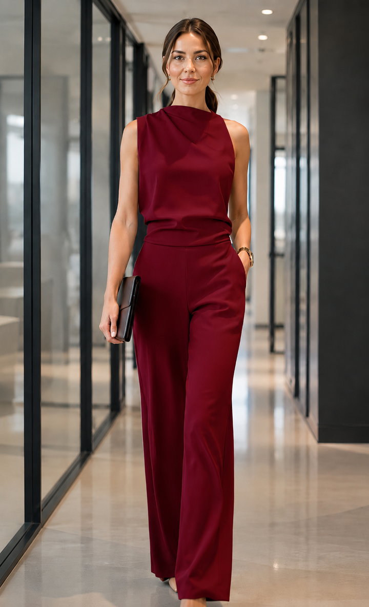 Mare™ | Sleeveless Wide-Leg Jumpsuit