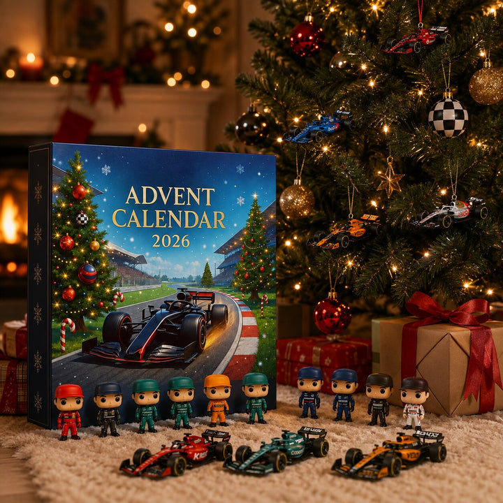 Racing Car Advent Calendar 2026 with 24 Motorsport Surprises