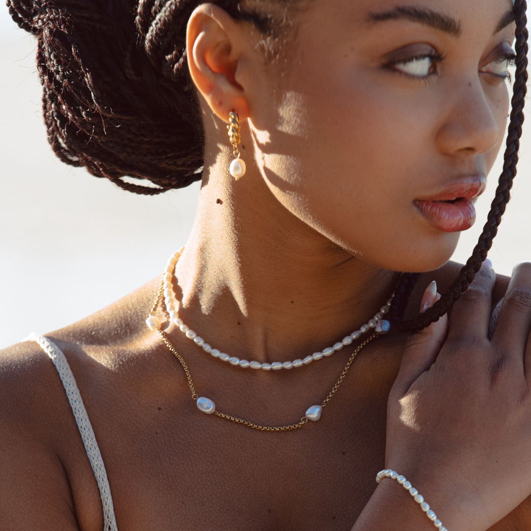 Freshwater Pearl Choker - Amélie