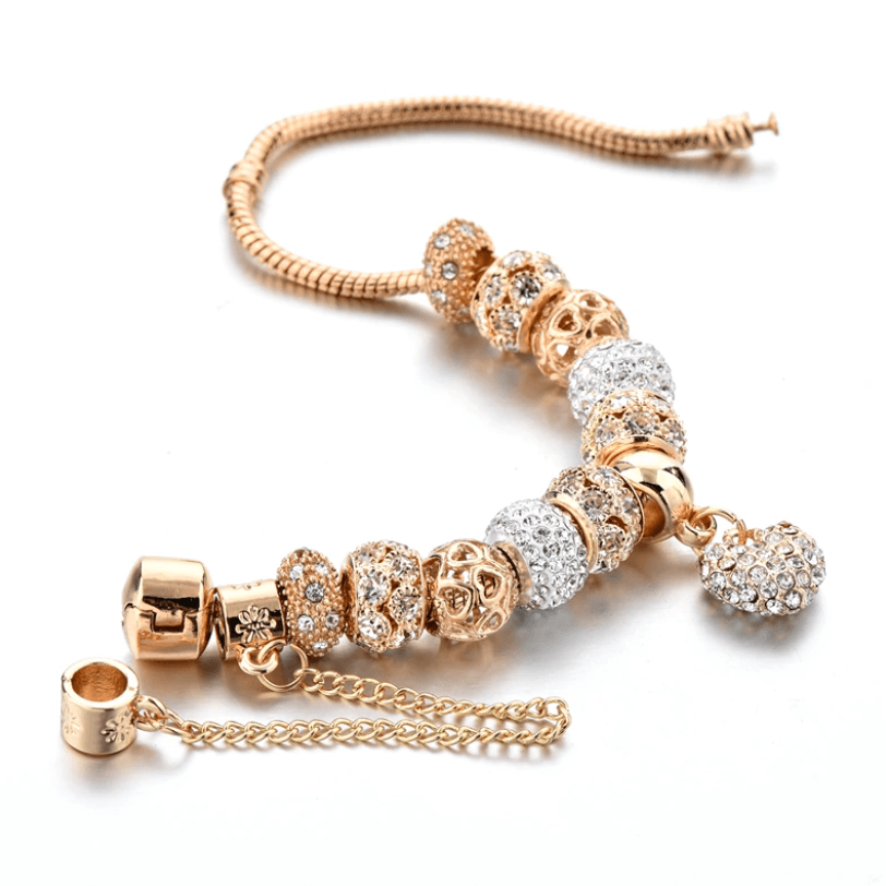 Heart Charm Bracelet