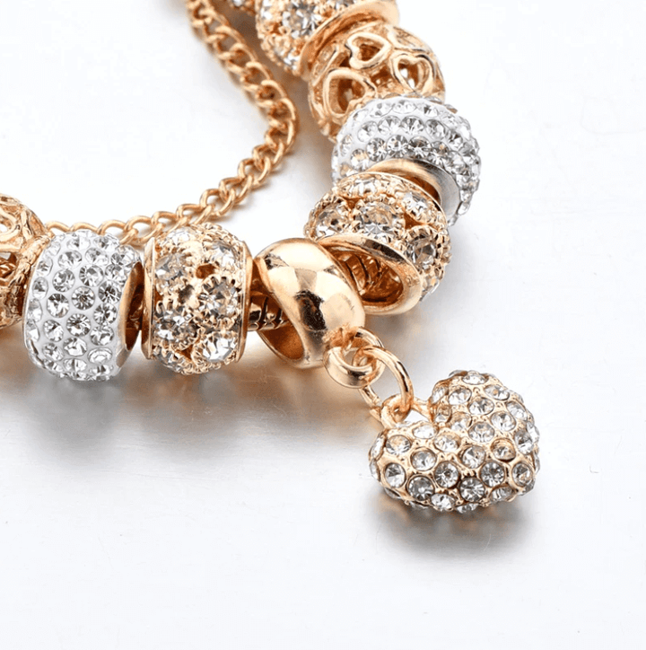 Heart Charm Bracelet