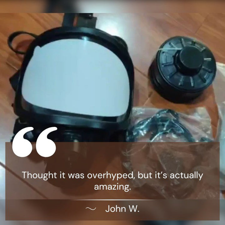 Multi-Filter CBRN Mask – With Built-In Hydration