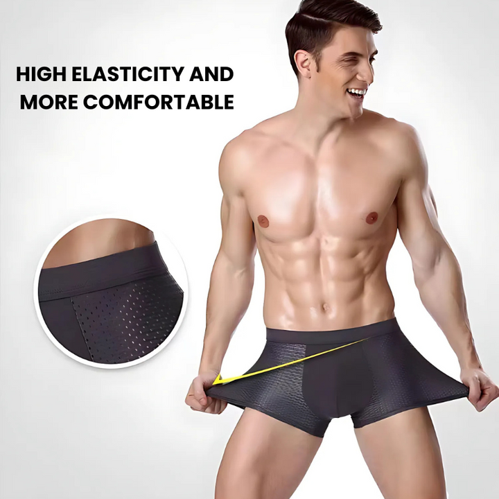 Men's Bamboo Boxer Shorts Set | Breathable and Comfortable Underwear