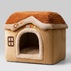 Plush Pet Bed for Dogs & Cats