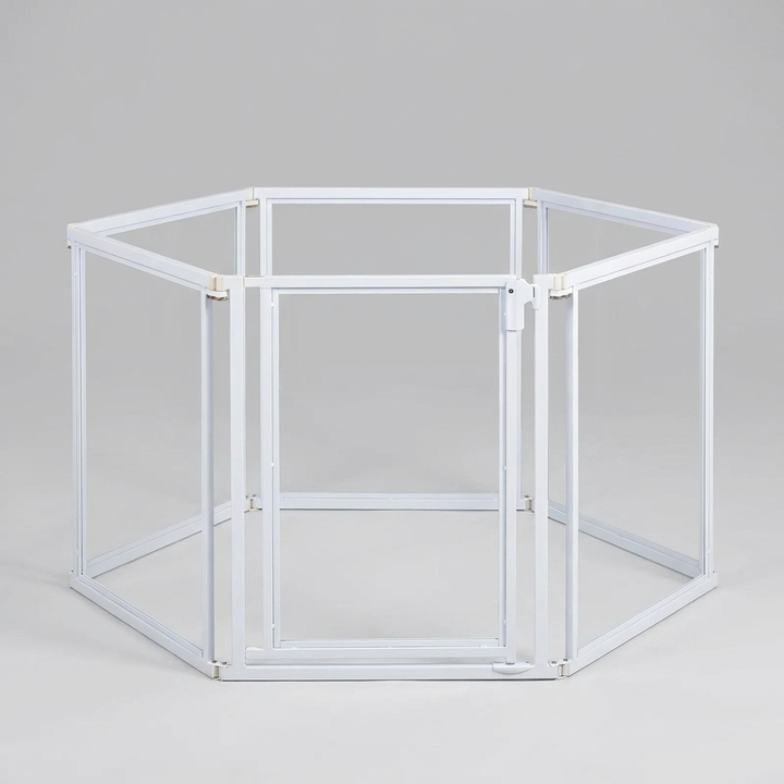 Clear Acrylic Dog Playpen