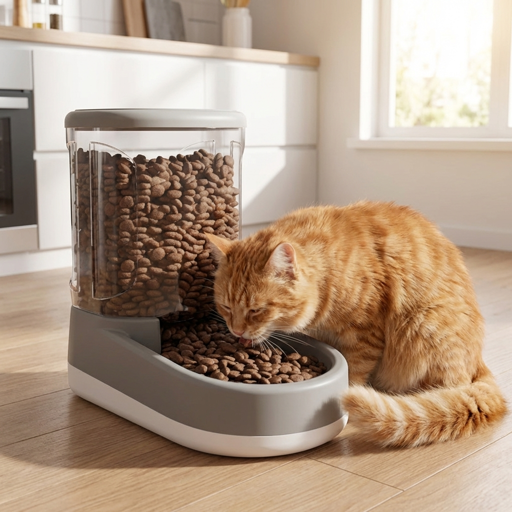 Automatic Pet Water & Food Dispenser