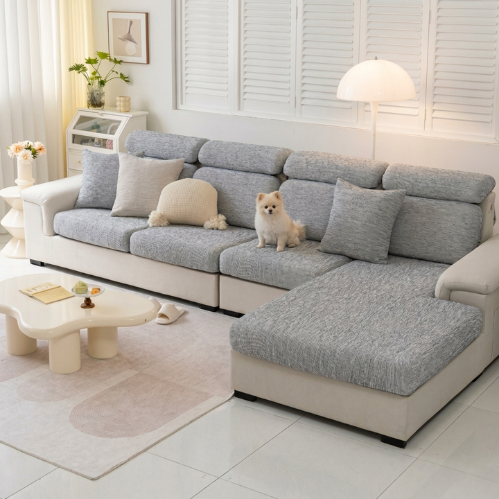 MagicLinen Linen Couch Cover