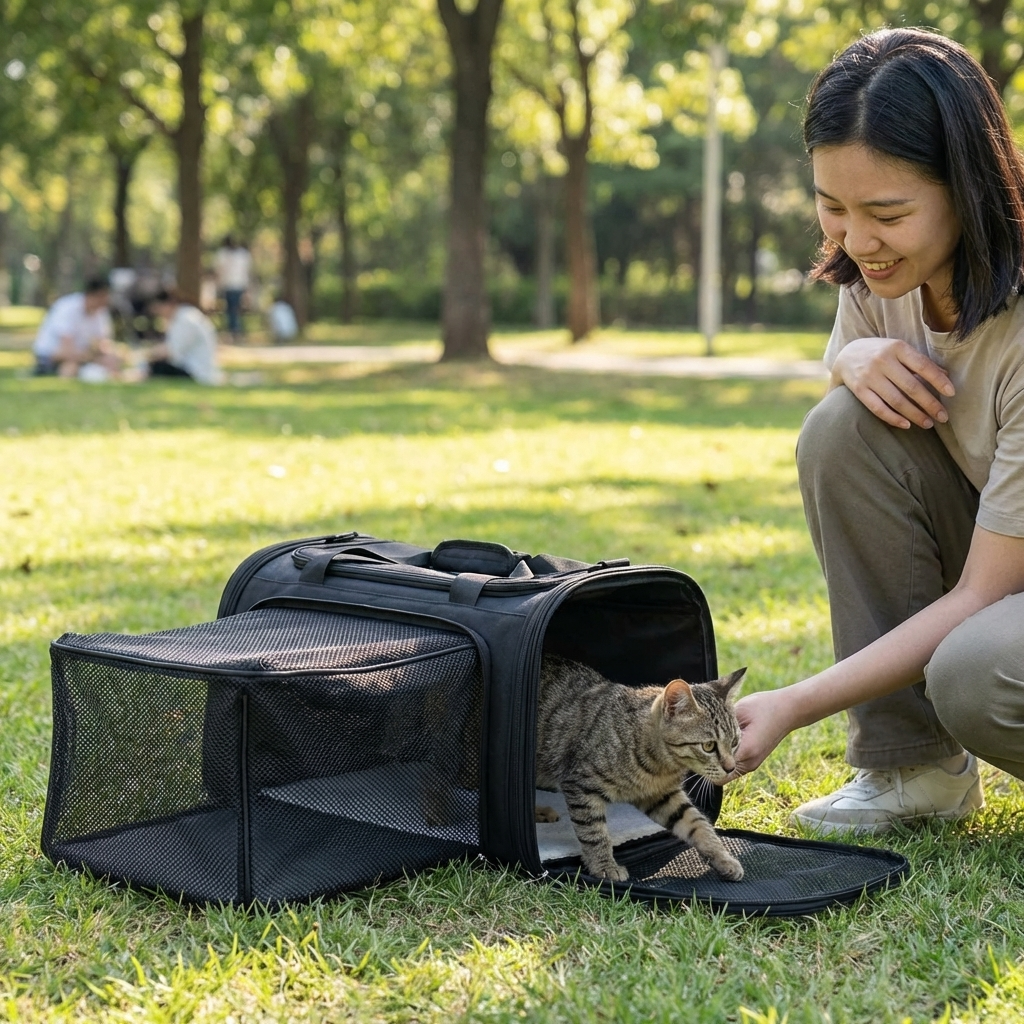 Dog Travel Bag (Expandable)