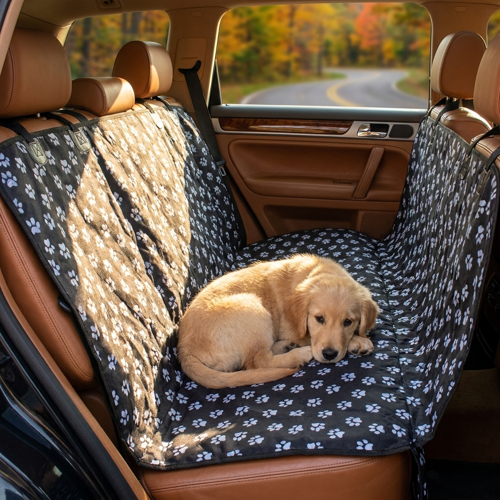 Car Seat Cover – Waterproof & Scratch-Resistant Pet Car Cover for Dogs