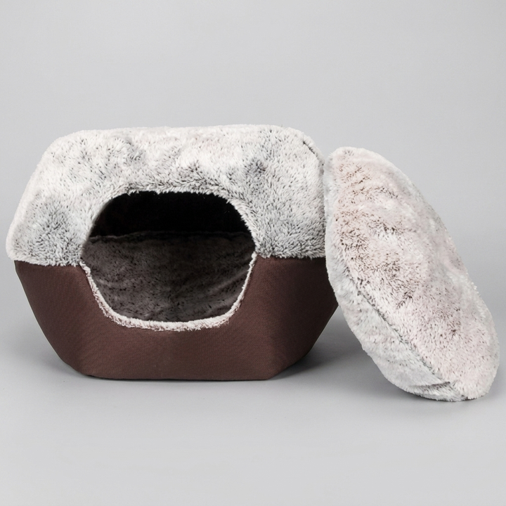 2-in-1 Cat Bed – Convertible Cozy Pet Bed for Cats