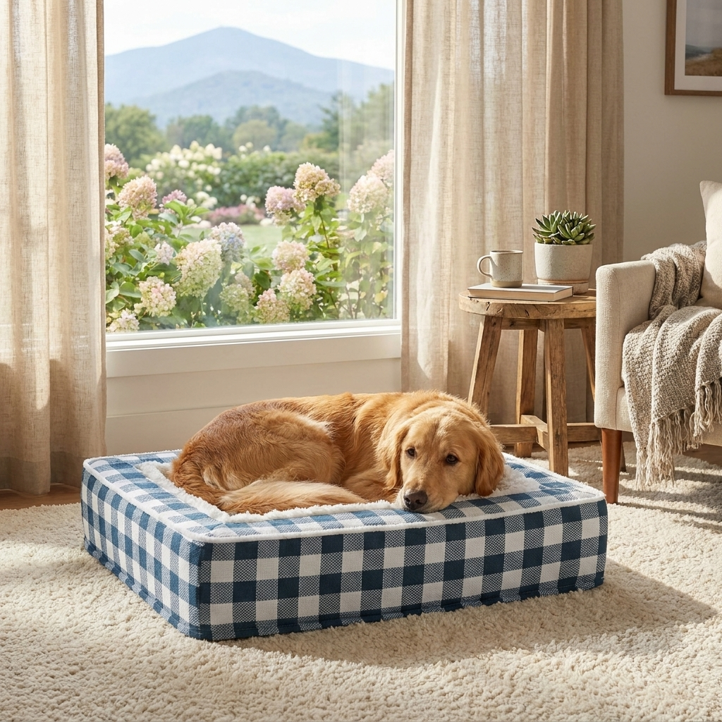Luxury Cosy Anti-Anxiety Calming Dog Bed