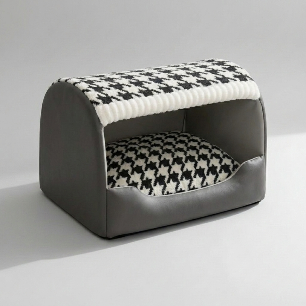 Cozy Canopy Dog Bed – Warmth, Security & Comfort
