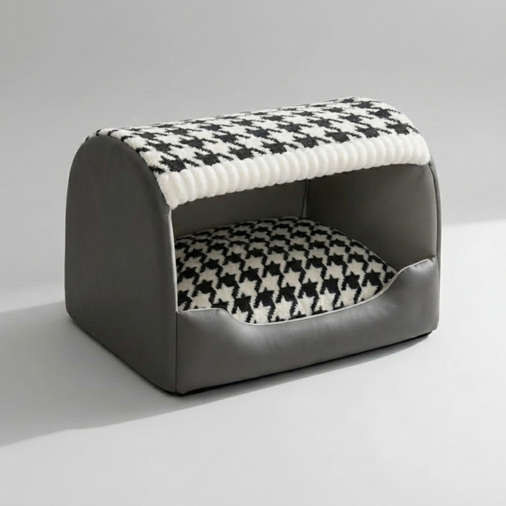 Cozy Canopy Dog Bed – Warmth, Security & Comfort