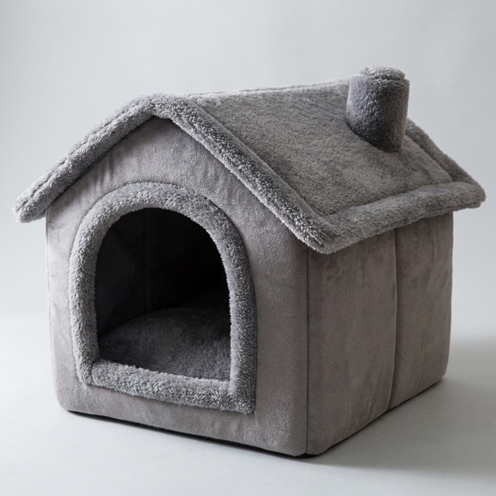 Cat House – Cozy Enclosed Pet Hideaway for Cats