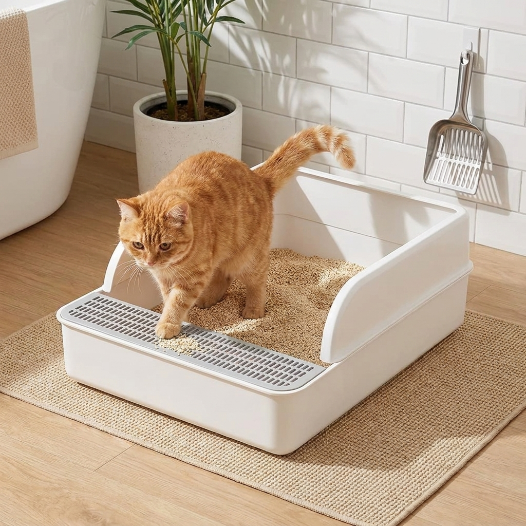 No Mess Cat Litter Tray