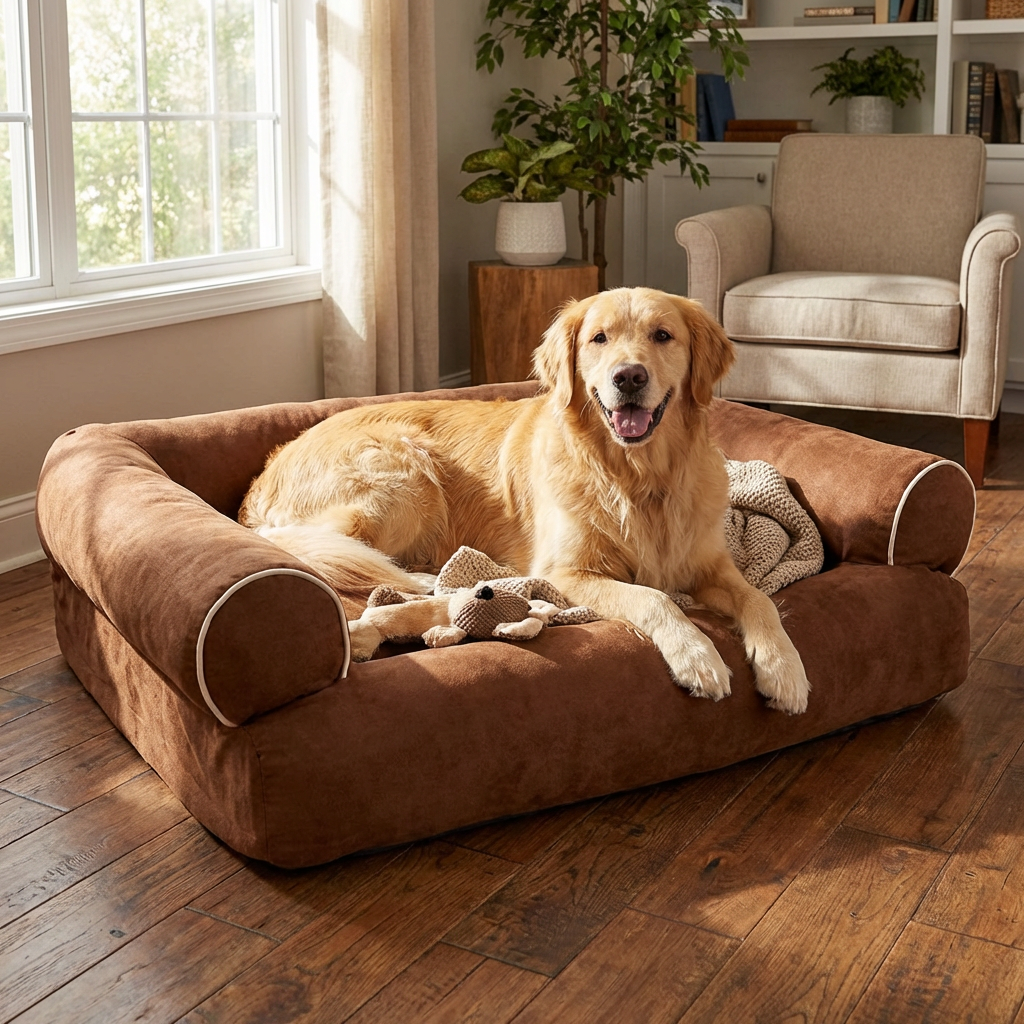 Luxury Dog Sofa – Elegant & Comfortable Pet Couch for Dogs