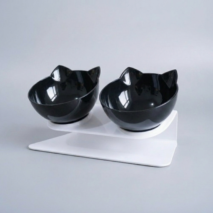 Anti-Vomiting Raised Cat Bowls