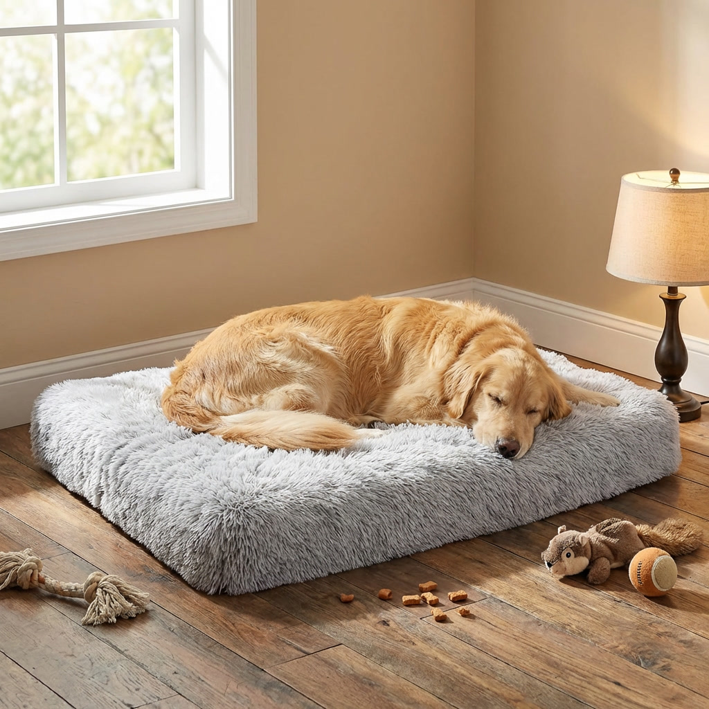Anti-Anxiety Calming Memory Foam Dog Mattress
