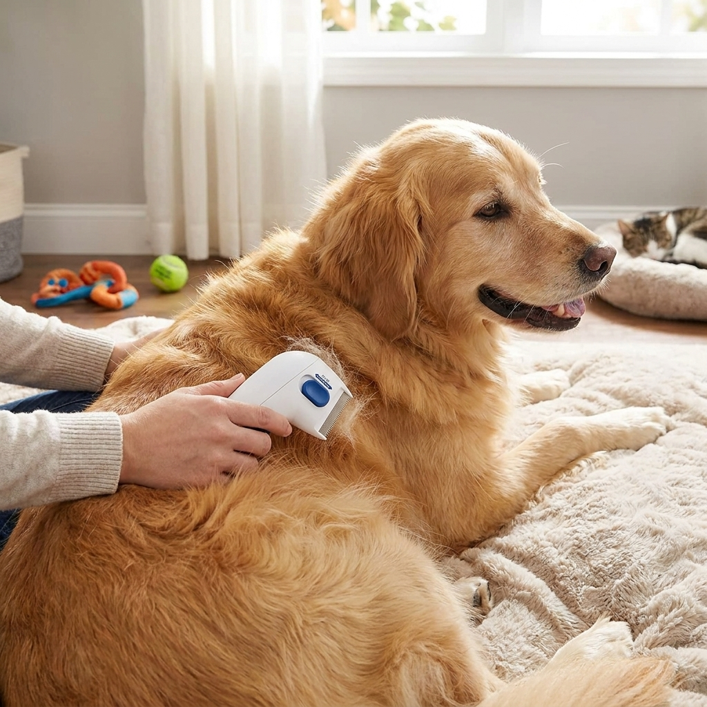 Flea Doctor – Electric Flea Comb for Cats & Dogs