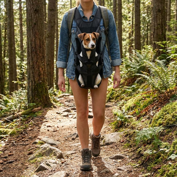 Adjustable Dog Carrier Backpack for Outdoor Adventures