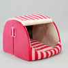 Trendy Striped Orthopaedic Dog Bed