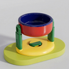 Neck Protection Adjustable Raised Pet Bowl with Anti-Slip Suction Base