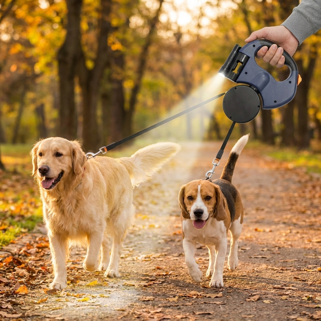 Double Dog Leash